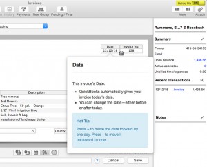 quickbooks 2018 desktop find open invoices for a vendor