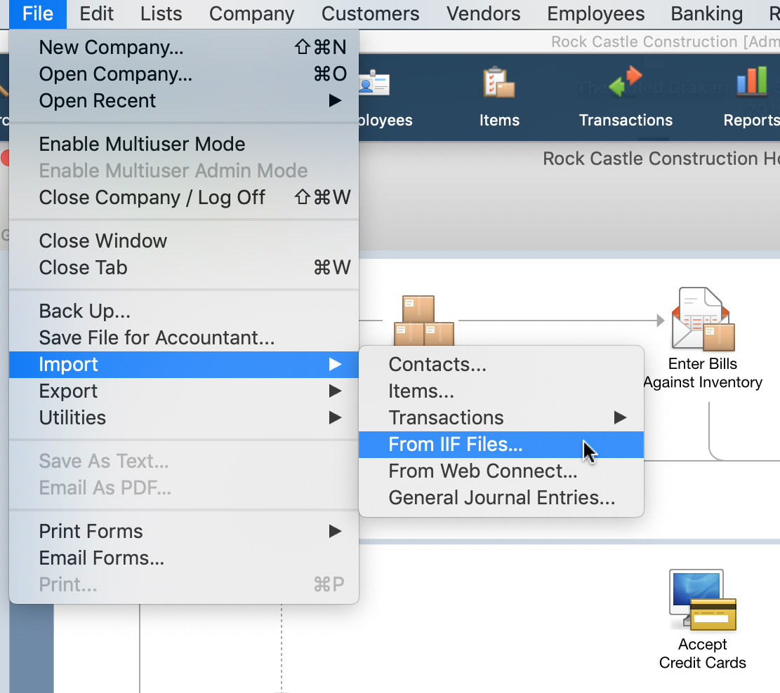 what file types will quickbooks 2015 for mac open