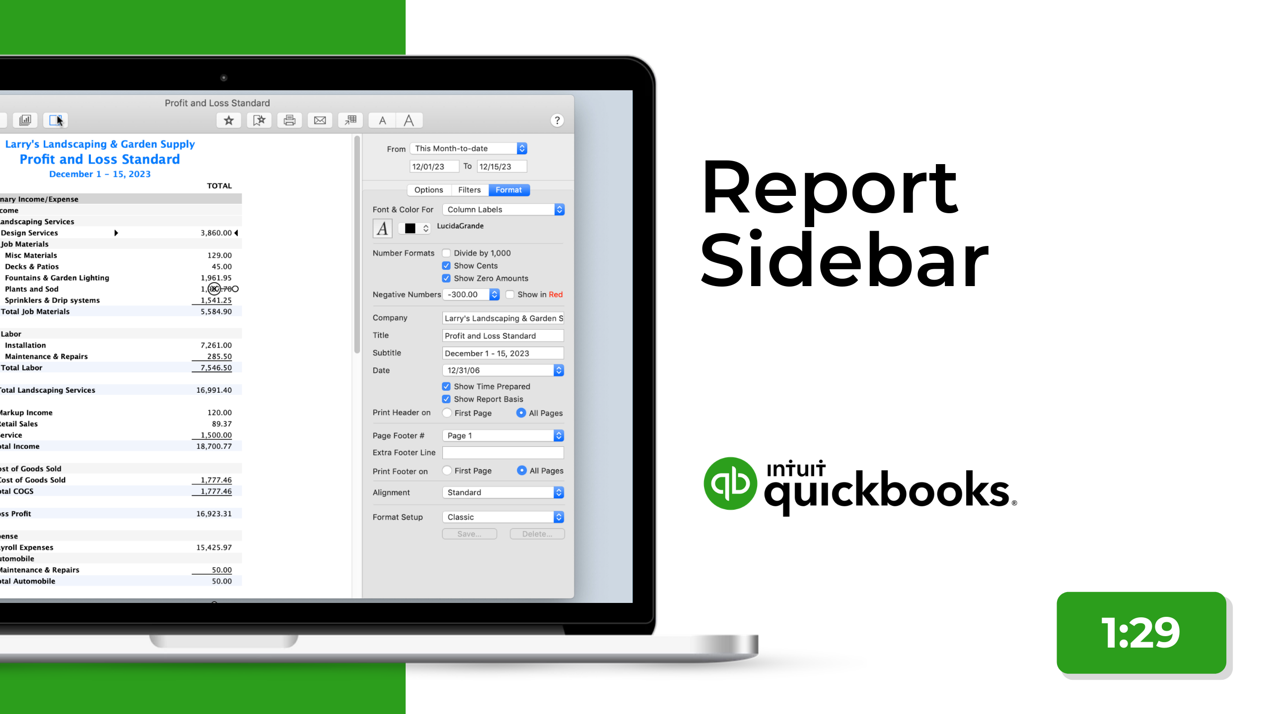 sales tax in footer quickbooks for mac